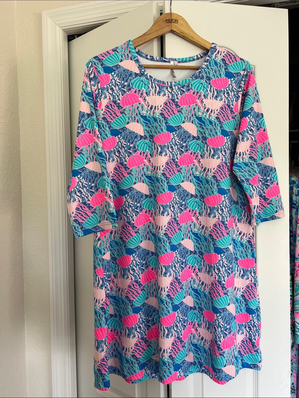 Lulu-B JELLYFISH 3/4 Sleeve Dress